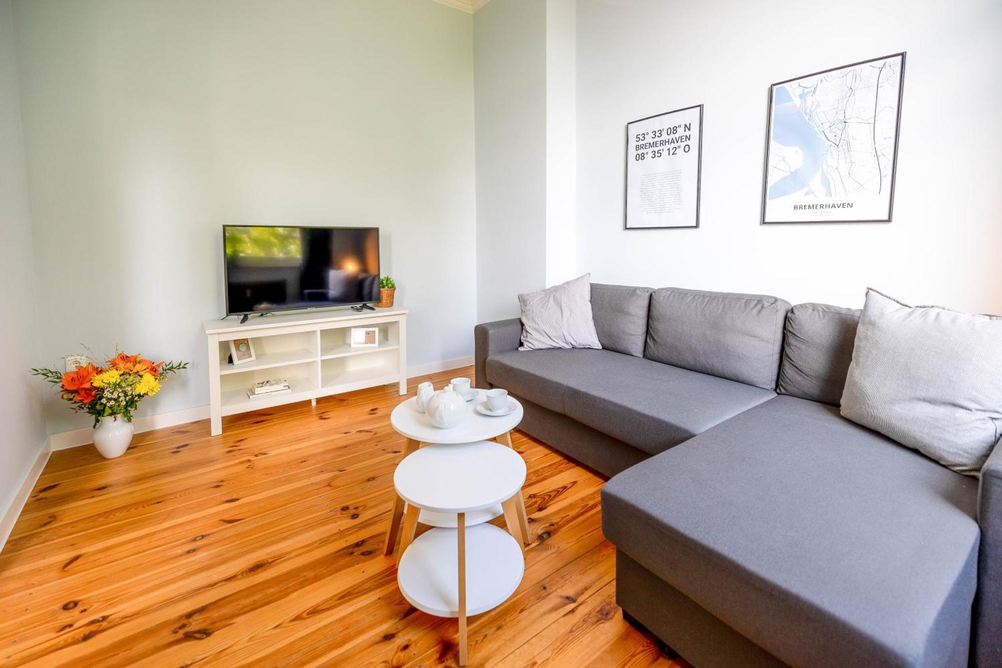 Ferienwohnung MöwenKoje - Zentral mit PrivatParkplatz Bremerhaven Exterior foto